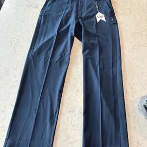 Elegant Men's Dark Blue Dress Pants